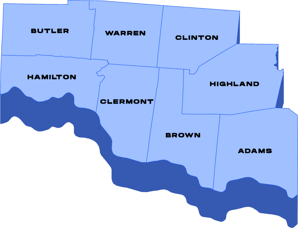 SOUTHERN OHIO MAP